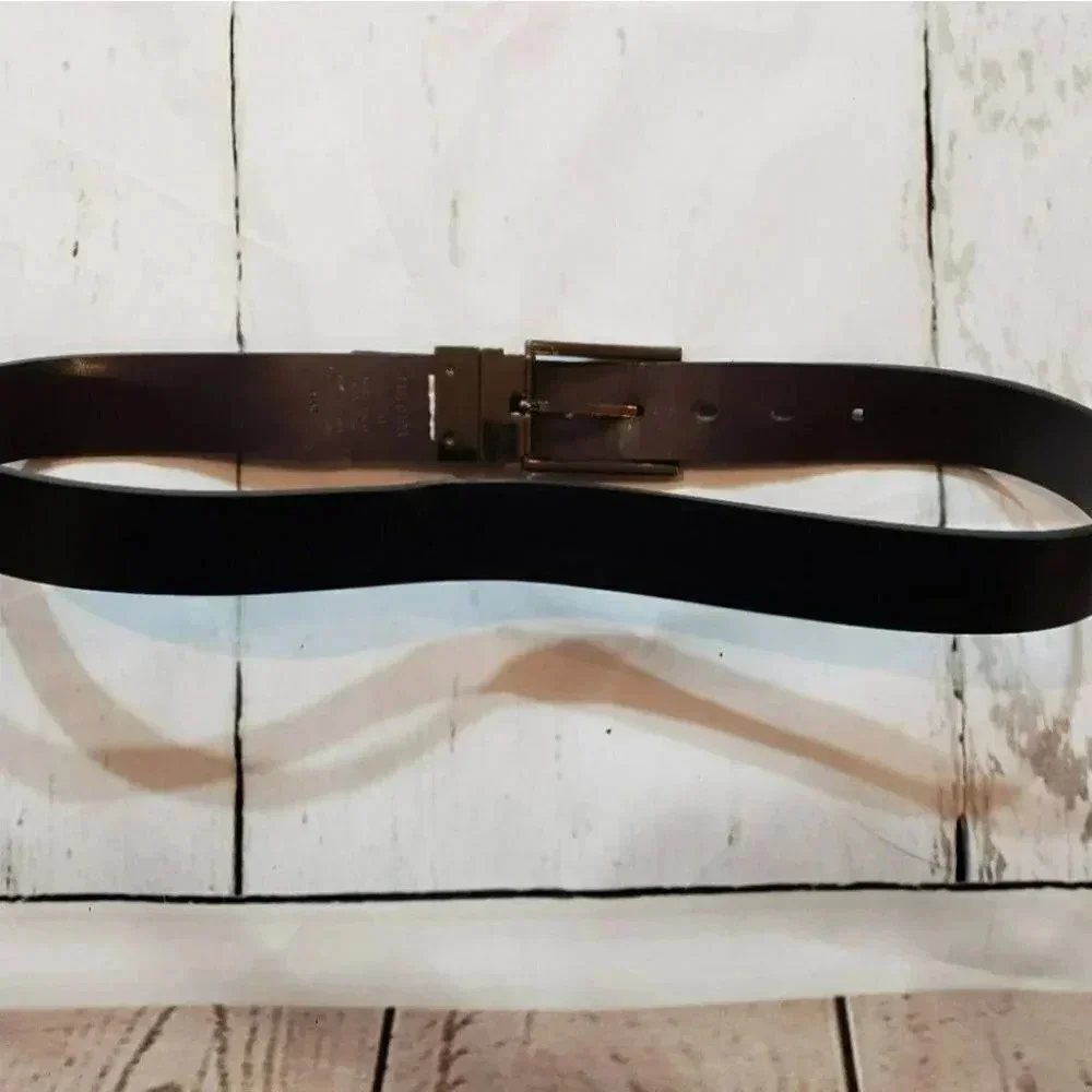 Mens black W32 belt‎